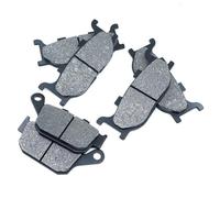 XEBRAD Front Rear Brake Pads Set Kit, for YAMAHA, FZ6R 2009-2017 XJ6 Diversion 600 ABS 2009-2014 XJ6N 2009-2016 XJ6S 2009-2010 XJ N S Motorcycle Brake Pads(Front Rear Brake Pad)