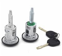 XEBRAD FRONT RIGHT DOOR LOCK YC15V220K51AA 4060638 LEFT YC15-V220K51BA 4060639, for Ford, TRANSIT MK7 MK6 Car Ignition Switch Lock Cylinder(BLACK LEFT and RIGHT)