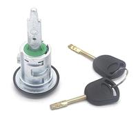 XEBRAD FRONT RIGHT DOOR LOCK YC15V220K51AA 4060638 LEFT YC15-V220K51BA 4060639, for Ford, TRANSIT MK7 MK6 Car Ignition Switch Lock Cylinder(BLACK LEFT)