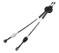 XEBRAD Gear Lever Linkage Cable Set Compatible, for Citroen, for Berlingo, 1.6 2012-2020 Replaces 2444HG Gear Shift Cable