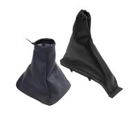 XEBRAD Gear Shift Knob Shifter Gaiter Boot Cover, for Opel, Astra F 1991-1998 Car Styling Handbrake Lever Gear Shift Boot Cover(Black Gear Shift Handbrake)