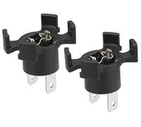 XEBRAD H1 Headlight Bulb Socket Holder Adapter, for Odyssey 2pcs Item Replacement Headlight Bulb Adapter