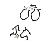 XEBRAD Highway Front Rear Engine Guard Side Saddlebag Crash Bars Bumper Protector, for, R1250RT R1250 RT R 1250 2018-2022 Motorcycle Crash Guard Bumper(A set of BK)