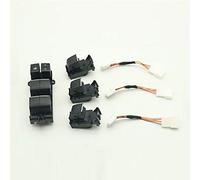 XEBRAD Ice Blue Backlight Power Window Button Switch Left Driver, for RAV4, RAV 4 CHR 2019 2020 LIGHT Car Window Switch(4pcs set)