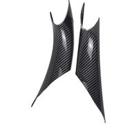 XEBRAD Inner Door Handles, for BMW, 3 4 Series F30 F35 2012-2018 Front Rear Doors Handle Pull Carrier Protective Cover 2Pcs Car Door Handle Sticker(Carbon Fiber Texture)