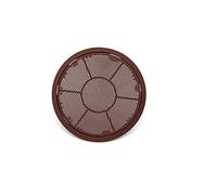 XEBRAD Interior Door Horn Sound Loudspeaker Cover Trim Replacement, for BMW, X5 X6 X3 X4 5GT F25 F26 F07 E70 E71 E72 High-end Model Car Speaker Trim(Red Brown)
