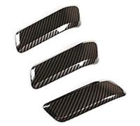 XEBRAD Interior Inside Door Handle Car Inner Decorative Cover Bright Strip Trim, for Land, for Rover, for Defender 90 110 2020 2021 2022 2023 Car Door Handle Sticker(Charcoal)