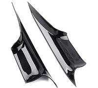 XEBRAD Interior Inside Door Handle, for BMW, F01 F02 7 Series 2008-2015 2Pcs Car Handles Cover Front Rear Left+Right Doors Pull Carrier Protective Car Door Handle Sticker(Charcoal)
