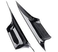 XEBRAD Interior Inside Door Handle, for BMW, F01 F02 7 Series 2008-2015 2Pcs Car Handles Cover Front Rear Left+Right Doors Pull Carrier Protective Car Door Handle Sticker(Black)
