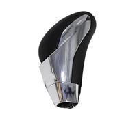 XEBRAD Leather Car Shift Gear Knob Lever Gaitor Boot Cover Automatic Transmission Grand Vitara SX4 AUTO, for Swift, Wagon Gear Shift Boot Cover(Black Chrome)