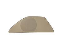 XEBRAD LHD 6 Colors Car Door Horn Loud Speaker Sound Audio Cover, for BMW, 5 Series F10 F11 F18 520 523 525 530 Car Speaker Trim(Beige Left)