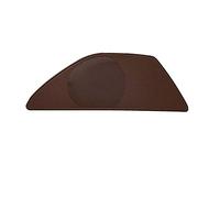 XEBRAD LHD 6 Colors Car Door Horn Loud Speaker Sound Audio Cover, for BMW, 5 Series F10 F11 F18 520 523 525 530 Car Speaker Trim(Red Brown Left)