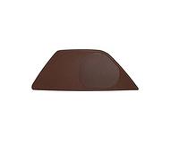 XEBRAD LHD Car Door Loudspeaker Audio Sound Cover, for BMW, 5 Series F10 F11 F18 520 523 525 530 535 2009-2017 Car Speaker Trim(Red Brown Right)