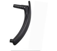 XEBRAD LHD Car Styling Right Left Inner Door Panel Handle Pull Trim Cover Auto Interior Accessories, for BMW, E70 X5 E71 E72 X6 SAV Car Interior Door Panel Handle(Black CF-Left)