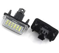 XEBRAD License Number Plate Light Lamps, for Toyota, Highlander Vitz Ractis Verso S Voxy Yaris EZ SAI Noah Proace Car-styling car license plate light