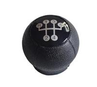 XEBRAD Manual 5 Speed Gear Shift Knob Cover, for Vauxhall, for Opel, Astra II G Zafira A 1998-2010 Car Styling Lever with Leather Gaiter Boot Gear Shift Boot Cover(Black Gear Knob)
