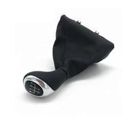 XEBRAD Manual Gear Shift Knob Lever Stick Gaiter, for, 3 Series F30 F31 F32 F33 F34 F35 F36 LHD Car Styling Boot Cover Collar Gear Shift Boot Cover(Black 5 Speed)