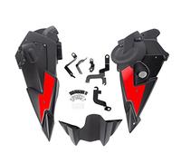 XEBRAD Motorcycle Accessories Engine Chassis Shroud Fairing Shield Guard Protection Cover, for YAMAHA, MT07 MT-07 2014-2019 2018 Motorcycle Skid Plate(Red)
