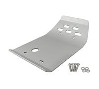 XEBRAD Motorcycle Engine Base Chassis Spoiler Guard Cover Skid Plate Belly Pan Protector ，for YAMAHA， Serow XT250 Tricker XG250 XT XG 250 Motorcycle Skid Plate(Silver)