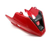 XEBRAD Motorcycle Engine Guard Cover Chassis Shrouds Protection Fairing Belly Protector MSX125 MSX 125 125SF Grom Motorcycle Skid Plate(Red)