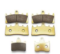 XEBRAD Motorcycle Front And Rear Brake Pads, for GSXR 1000 GSXR1000 K1 K2 2001 2002 GSX 1400 GSX1400 2001-2007 Motorcycle Brake Pads(3 pairs All)