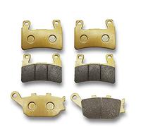 XEBRAD Motorcycle Front Rear Brake Pads, for CB400 SF 2004-2005 CBR600 F2 F3 F4 F4i 1999-2006 VTR1000 00-07 CBR900 CB1300 Motorcycle Brake Pads(All 3 pair)