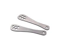 XEBRAD Motorcycle Lowering Links Rising Linkage, for Ducati, Panigale V4S V4 S Speciale Rear Arm Suspension Cushion Drop Lower Billet Motorcycle Lowering Link Kit(Silver Rising Link)