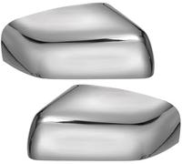 XEBRAD Pair Car Rear View Driver Passenger Side Mirror Cover Cap Replacement Chrome Plated, for Land, for Rover, for Range, for, Sport Discovery Guard Trim Car Mirror Cover