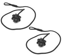 XEBRAD Parcel Shelf String Cord, for VW, for Tiguan, Car Parcel Shelf String Cord Tonneau Cover StrapParcel Shelf Tray Cover Strap String Clip Heavy-Duty Cargo Securing Straps