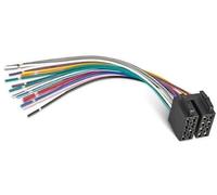 XEBRAD Radio Stereo ISO Wire Harness Female Adapter Connector Replacement, for 1996-2002, for Volkswagen, 1998-2005, for, for, for, for Porsche, Select CD Player Receiver NAV Mount Car Radio Adapte
