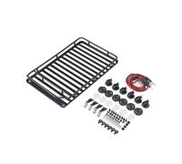XEBRAD RC Roof Rack LIGHT Lights Luggage Carrier 1/10 Crawler D90, for Axial, SCX10 Toy Car Roof Rack