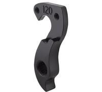 XEBRAD Rear Bike Derailleur Hanger Replaceable, for Dropout, 120 Black, One Size Cycling Rear Cargo Hook