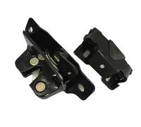 XEBRAD Rear Trunk Locks Lid Locking Latch Tailgate Lock Unit, for Citroen, C2 Door Lock Actuator Accessories Car Door Lock Actuator(Black Lock Catch Block)