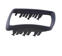 XEBRAD Rearview Mirror Housing Frame Black Wing Side Cover Trim Ring, for BMW, for E53 X5 1999-2006, Car Accessories Replacement Ford Focus Wing Mirror Frame(Wing Mirror CoverL)