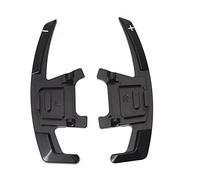 XEBRAD Replace Car Auto Steering Wheel Paddle Extend Shifter Metal Shift Gear Extension, for VW, for Golf, 7 GTI R GTD GTE MK7 2014-2019 Steering Wheel Paddle Shifter(Black)