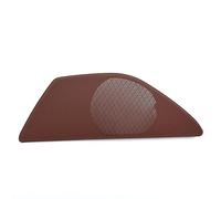 XEBRAD RHD Car Door Loudspeaker Audio Sound Cover, for BMW, 5 Series F10 F11 F18 520 523 525 530 535 2010-2017 Car Speaker Trim(RedBrown Left)
