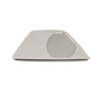 XEBRAD RHD Right Side Driver Cars Front Interior Door Loudspeaker Cover, for BMW, 5 Series F10 F11 F18 520 523 525 530 535 2009-2017 Car Speaker Trim(RHD oyster right)