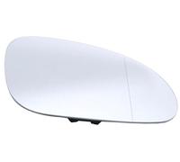 XEBRAD Right Driver Side Heated Electric Wing Mirror Glass Replacement, for Vw, for Golf Mk5 2003-2008 car wing mirror glass replacement