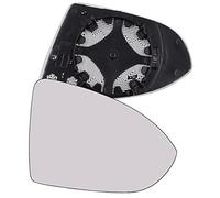 XEBRAD Right Side Wing Mirror Glass, for Vw, for Golf, for Mk7 2013-2020 car wing mirror glass replacement(BLACK Right side)
