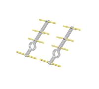 XEBRAD Signal Booster Yagi Antenna Amplifier 5.8G 2.4G Remote Controller Signal Range Extender, for FPV Combo Drone Drone Signal Booster(2.4Ghz)