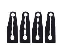 XEBRAD Sound Damper Door Lock Buffer, for Ford, for Fiesta, Fusion, for Mondeo, car door shock absorber Car Door Damper