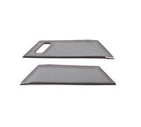XEBRAD Stainless Car Door Panel Loudspeaker Pad Speaker Cover Trim Frame Sticker Moulding Accessories, for Mazda, CX-30 2020 Car Speaker Trim(Brushed Black B)