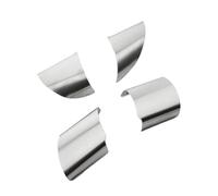 XEBRAD Stainless Steel Car Steering Wheel Decoration Cover Trim Sticker, for Ford, for Focus 2 MK2 2005-2011 Accessories Steering Wheel Sticker