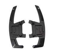 XEBRAD Steering Wheel Shift Paddle Shifter Extension Replacement, for VW, for Golf, 7 R GTI, for Scirocco, for Polo, MK7, for Tiguan, for R-Line, Aluminum Steering Wheel Paddle Shifter(Black)