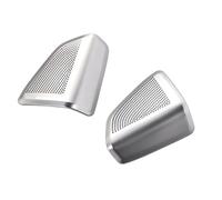 XEBRAD Treble Audio Speaker Trim High, for Range, Horn Door Treble Twitter Sticker Better Sound Front Tweeter Cover, for BMW, F15 X5 Car Speaker Trim