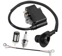 XEBRAD TS410 TS420 Ignition Coil, for, TS410-Z TS420-Z TS410A TS410AZ TS420A Cut Off Saw Replace, for 4238-400-1301 4238 400 1307, 42384001301, 42384001307, with Wire Ignition Coil For Garden Tools