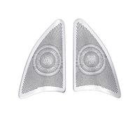 XEBRAD Tweeter Cover Sticker Front Door Speaker Lid Treble Horn Loudspeaker High, for Range, Shell, for Mercedes-Benz, W164 ML GL Class Series Car Speaker Trim