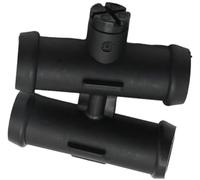XEBRAD Vehicle Heater Hose Joint 17127515494 Engine Coolant Hose Connector Black Air Bleed Joint Replacement, for Mini R50 2000-2006, for Cabrio R52 2002-2008