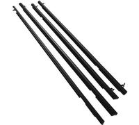 XEBRAD Window Door Seals 4PCS Car Outer Door Window Rubber Weatherstrip, for Civic, 2006-2011 Waterproof Pressure Sealing Strip Car Accessories Car Window Outer Weatherstrip