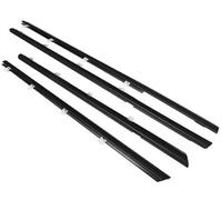 XEBRAD Window Door Seals 4PCS Car Outer Door Window Rubber Weatherstrip, for Civic, 2012 2013 2014 2015 Waterproof Pressure Strip Sealing Strip Car Accessories Car Window Outer Weatherstrip